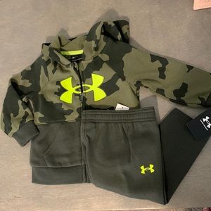 NWT Under Armour 12 month boys two piece set